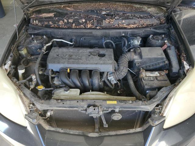 2T1KR32E86C606105 - 2006 TOYOTA COROLLA MA XR BLACK photo 11