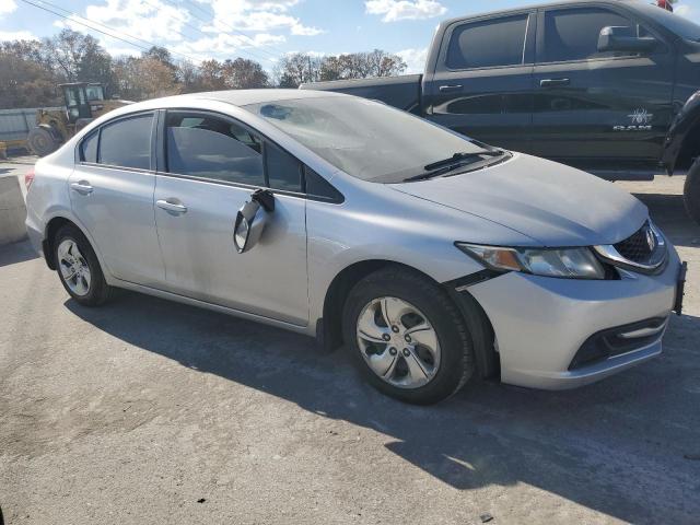 19XFB2F55EE020956 - 2014 HONDA CIVIC LX SILVER photo 4