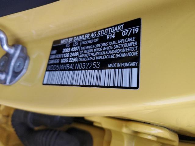 WDD5J4HB4LN032253 - 2020 MERCEDES-BENZ CLA 250 4MATIC YELLOW photo 13