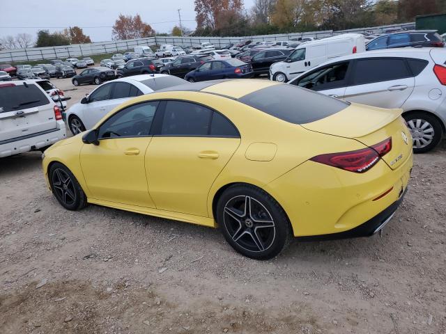 WDD5J4HB4LN032253 - 2020 MERCEDES-BENZ CLA 250 4MATIC YELLOW photo 2