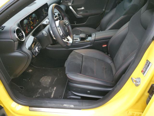 WDD5J4HB4LN032253 - 2020 MERCEDES-BENZ CLA 250 4MATIC YELLOW photo 7