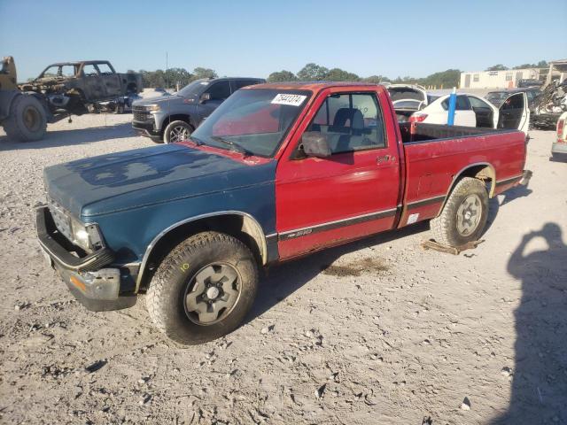 1GCCT14Z1P8177204 - 1993 CHEVROLET S TRUCK S10 RED photo 1