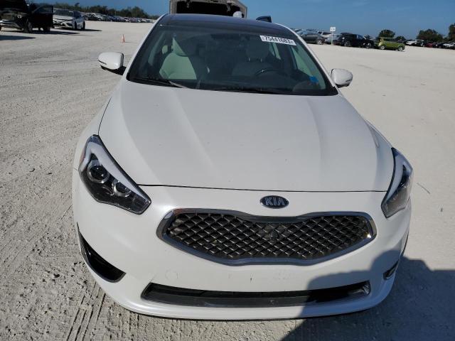 KNALN4D72F5187702 - 2015 KIA CADENZA PREMIUM WHITE photo 5