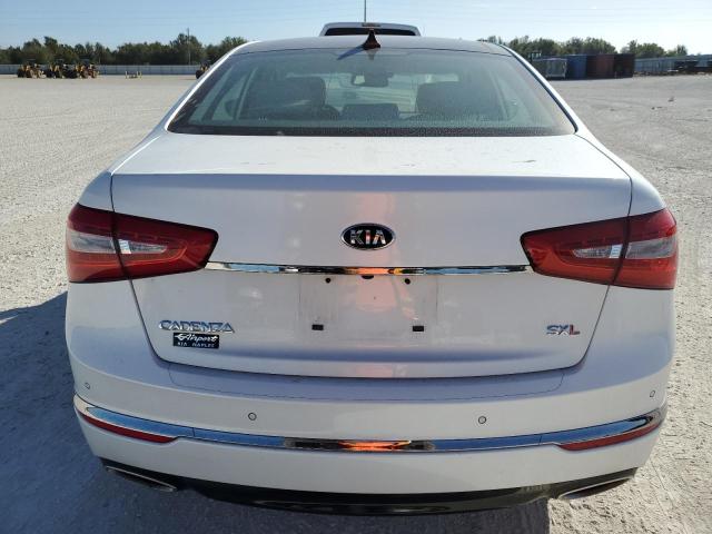 KNALN4D72F5187702 - 2015 KIA CADENZA PREMIUM WHITE photo 6