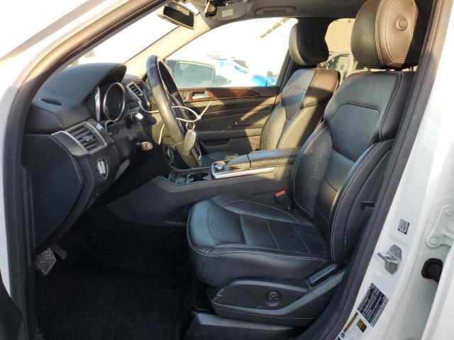 4JGDA5HB8EA345730 - 2014 MERCEDES-BENZ ML 350 4MATIC WHITE photo 7