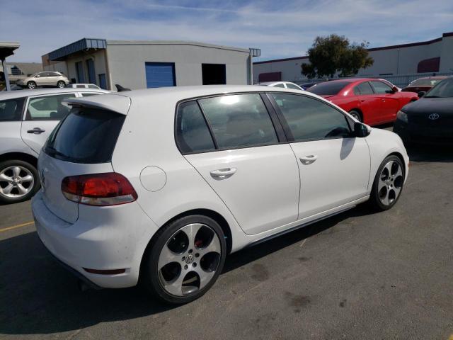 WVWHD7AJ9CW187487 - 2012 VOLKSWAGEN GTI WHITE photo 3