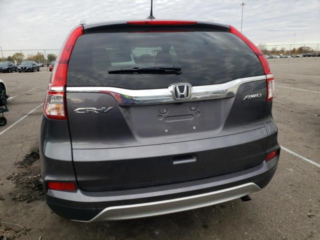 5J6RM4H72FL106990 - 2015 HONDA CR-V EXL CHARCOAL photo 6