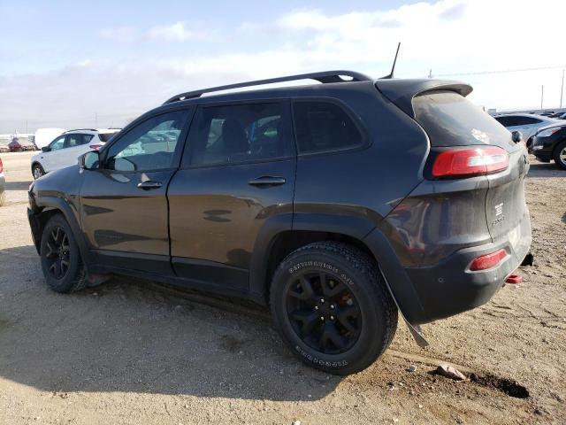 1C4PJMBS5GW112656 - 2016 JEEP CHEROKEE TRAILHAWK GRAY photo 2