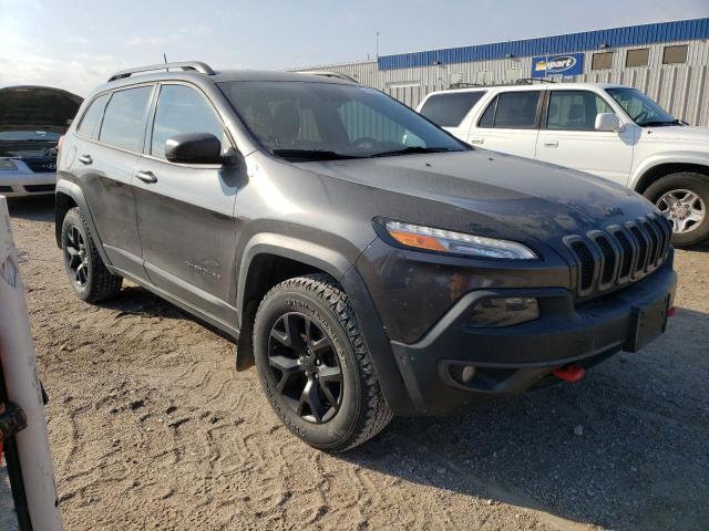 1C4PJMBS5GW112656 - 2016 JEEP CHEROKEE TRAILHAWK GRAY photo 4