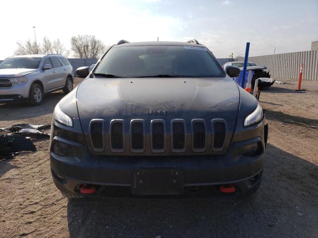 1C4PJMBS5GW112656 - 2016 JEEP CHEROKEE TRAILHAWK GRAY photo 5