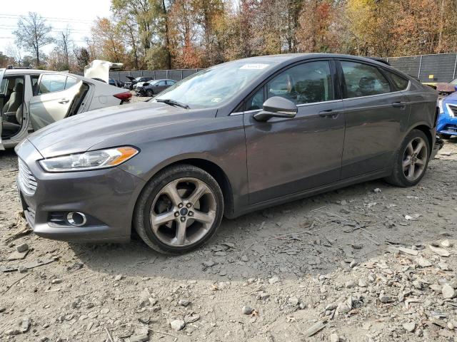 3FA6P0H97FR102466 - 2015 FORD FUSION SE GRAY photo 1