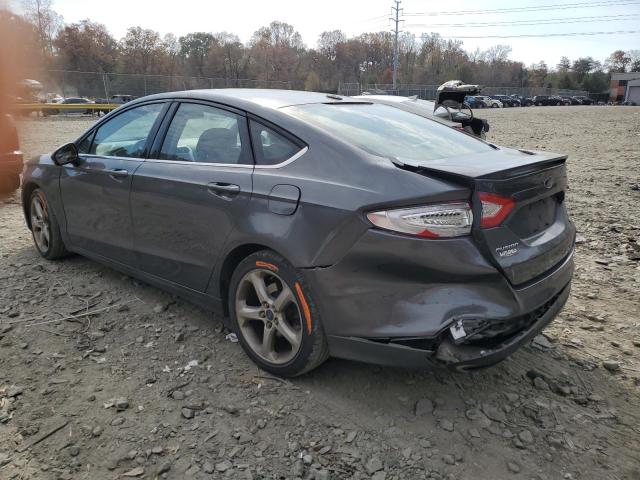 3FA6P0H97FR102466 - 2015 FORD FUSION SE GRAY photo 2