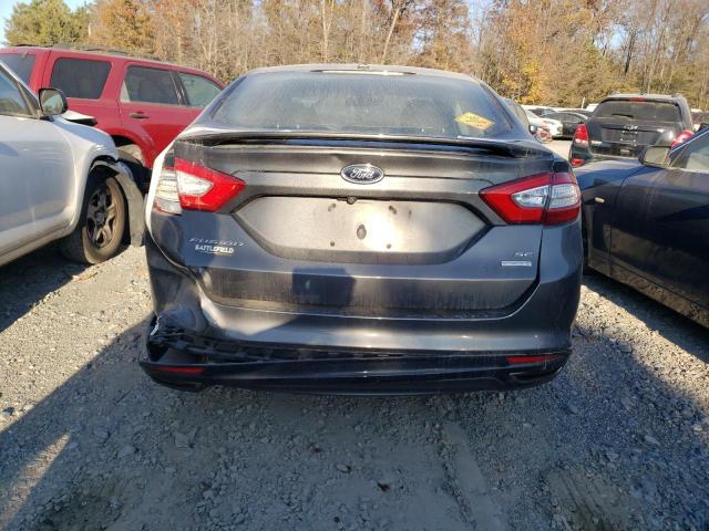 3FA6P0H97FR102466 - 2015 FORD FUSION SE GRAY photo 6