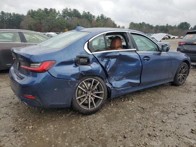 3MW5R7J01N8C31115 - 2022 BMW 330XI BLUE photo 3