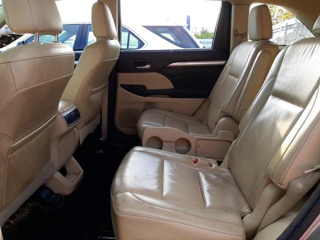 5TDJKRFH2ES015359 - 2014 TOYOTA HIGHLANDER XLE TAN photo 11
