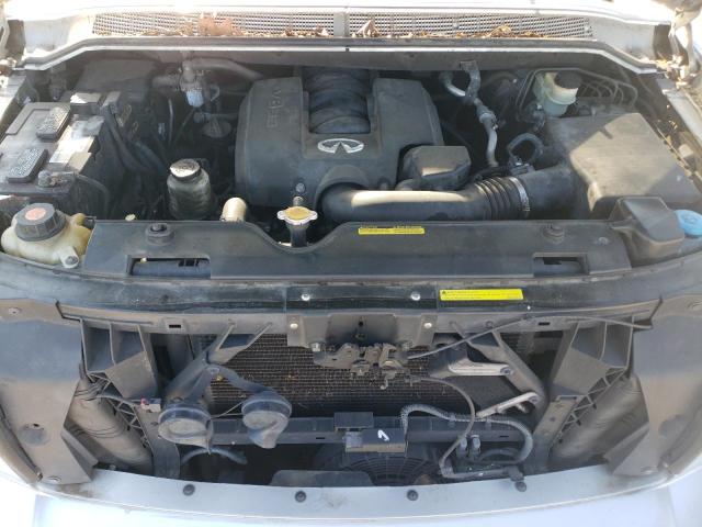 5N3AA08A64N804460 - 2004 INFINITI QX56 SILVER photo 12