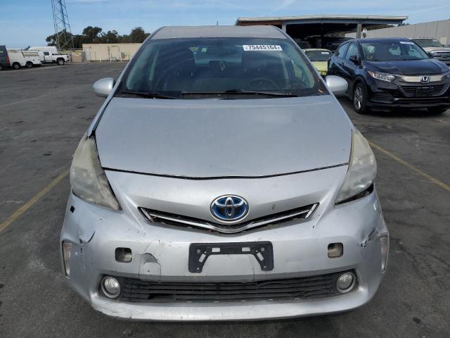 JTDZN3EUXC3078648 - 2012 TOYOTA PRIUS V SILVER photo 5