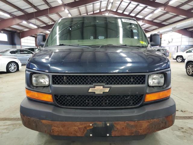 1GCWGFBAXC1151361 - 2012 CHEVROLET EXPRESS G2 BLUE photo 5