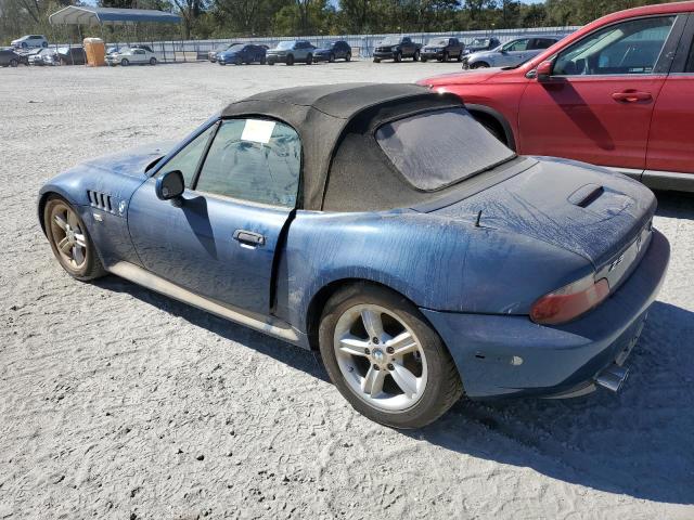 4USCH9341YLF84344 - 2000 BMW Z3 2.3 BLUE photo 2
