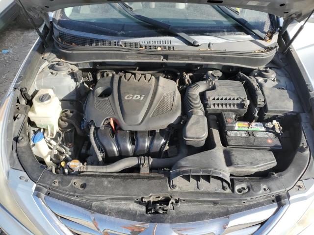 5NPEC4AC6BH105127 - 2011 HYUNDAI SONATA SE BLUE photo 11