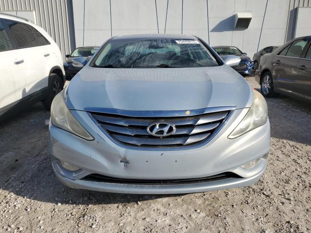 5NPEC4AC6BH105127 - 2011 HYUNDAI SONATA SE BLUE photo 5