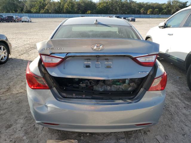 5NPEC4AC6BH105127 - 2011 HYUNDAI SONATA SE BLUE photo 6