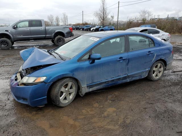 2HGFA1E66BH006671 - 2011 HONDA CIVIC LX-S Կապույտ լուսանկար 1