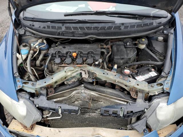 2HGFA1E66BH006671 - 2011 HONDA CIVIC LX-S Կապույտ լուսանկար 11