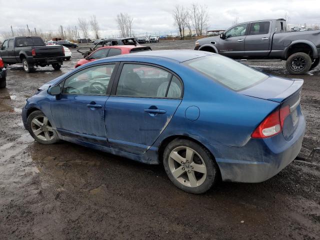 2HGFA1E66BH006671 - 2011 HONDA CIVIC LX-S Կապույտ լուսանկար 2