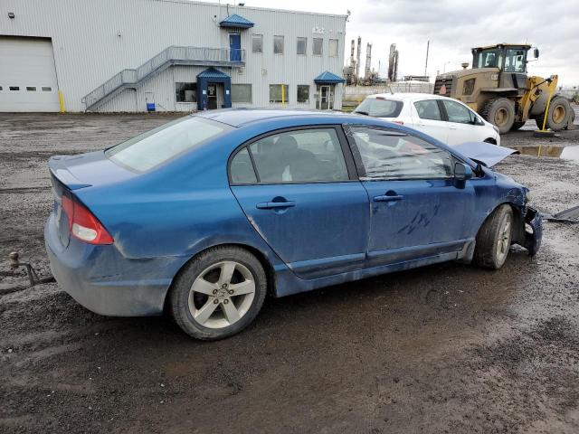2HGFA1E66BH006671 - 2011 HONDA CIVIC LX-S Կապույտ լուսանկար 3