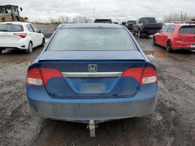 2HGFA1E66BH006671 - 2011 HONDA CIVIC LX-S Կապույտ լուսանկար 6