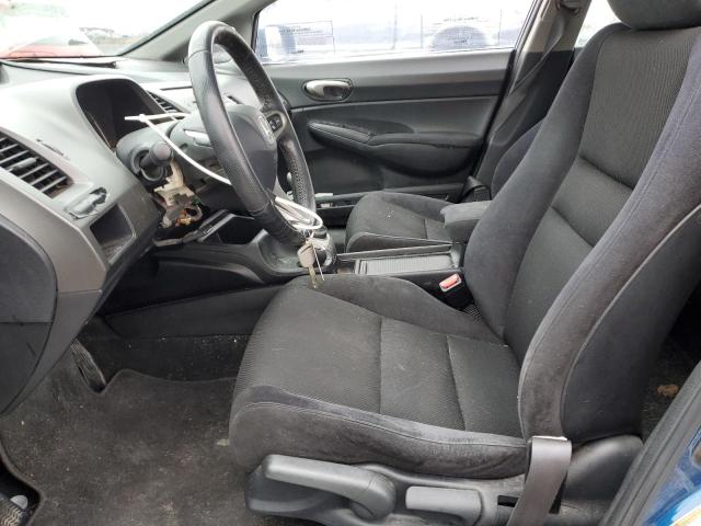 2HGFA1E66BH006671 - 2011 HONDA CIVIC LX-S Կապույտ լուսանկար 7