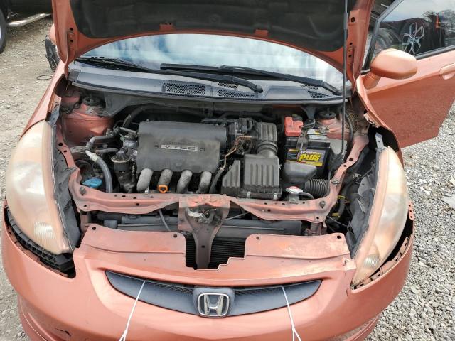JHMGD38687S013833 - 2007 HONDA FIT S 橙色 照片 12