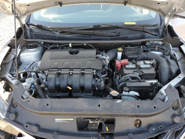 3N1AB7AP1KY442137 - 2019 NISSAN SENTRA S SILVER photo 11