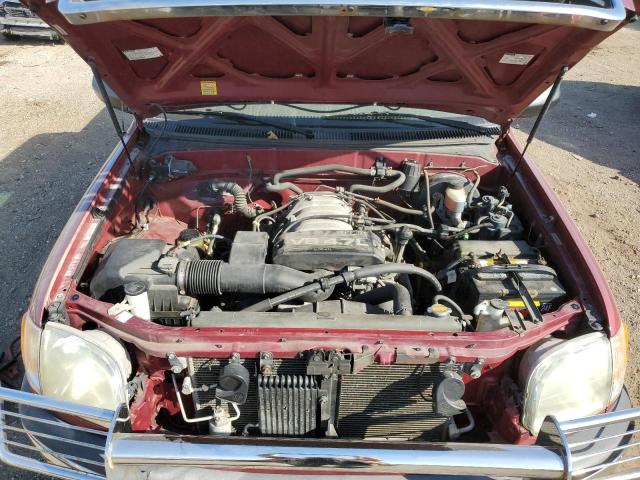 5TBBT44122S294973 - 2002 TOYOTA TUNDRA ACCESS CAB ბურგუნდია ფოტო 11