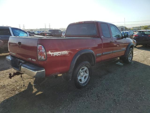 5TBBT44122S294973 - 2002 TOYOTA TUNDRA ACCESS CAB ბურგუნდია ფოტო 3
