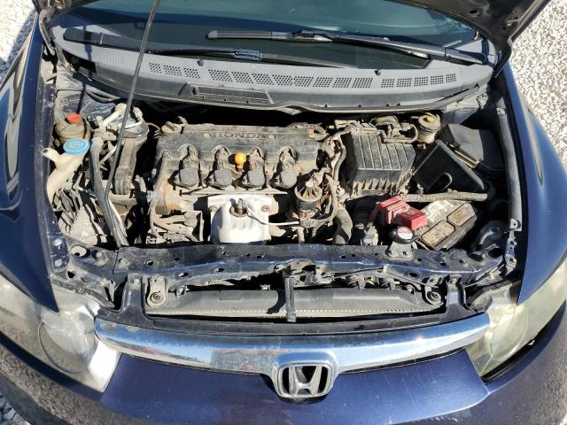 1HGFA16568L035671 - 2008 HONDA CIVIC LX BLUE photo 11