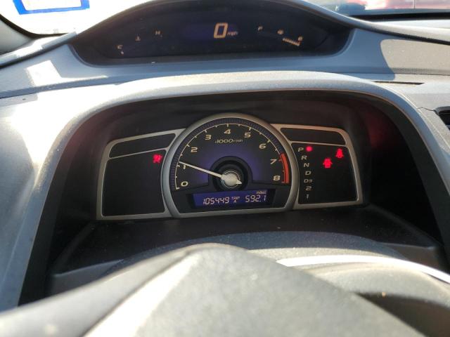 1HGFA16568L035671 - 2008 HONDA CIVIC LX BLUE photo 9