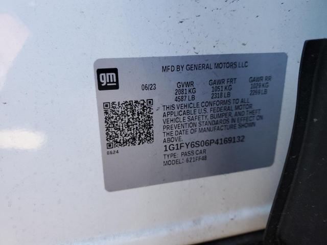 1G1FY6S06P4169132 - 2023 CHEVROLET BOLT EUV LT WHITE photo 13