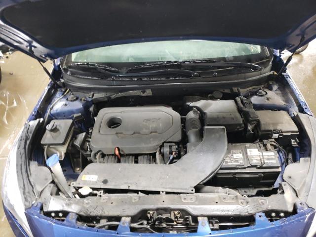 5NPE24AF4HH505922 - 2017 HYUNDAI SONATA SE BLUE photo 11