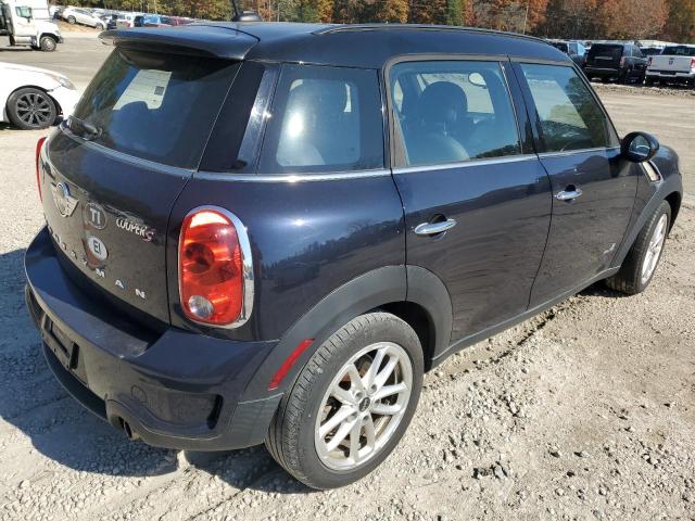 WMWZC5C57EWP39094 - 2014 MINI COOPER S COUNTRYMAN BLUE photo 3