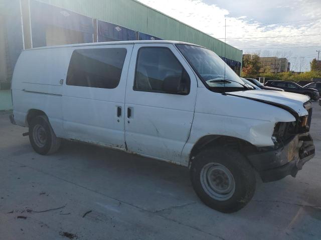 1FTNE14W58DA66785 - 2008 FORD ECONOLINE E150 VAN WHITE photo 4