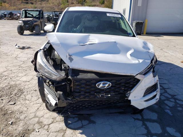 KM8J2CA43KU849130 - 2019 HYUNDAI TUCSON SE WHITE photo 5