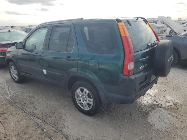 JHLRD78882C035680 - 2002 HONDA CR-V EX GREEN photo 2