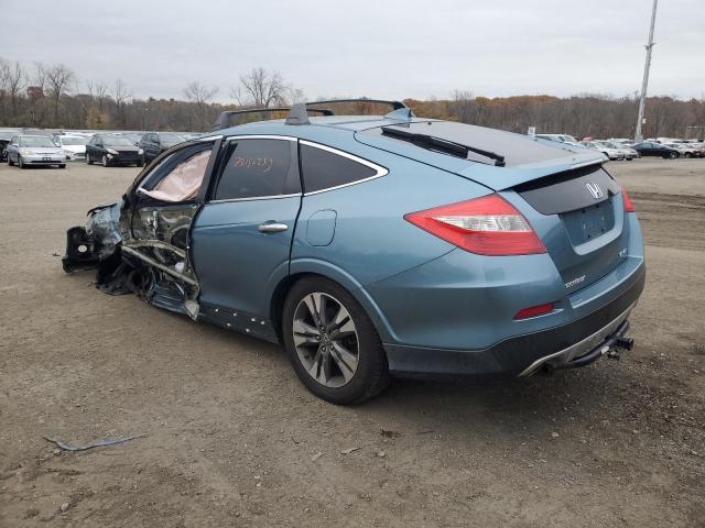 5J6TF2H58EL001355 - 2014 HONDA CROSSTOUR EXL 蓝色 照片 2