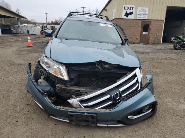 5J6TF2H58EL001355 - 2014 HONDA CROSSTOUR EXL 蓝色 照片 5