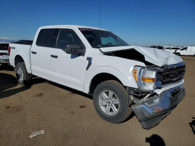 1FTFW1E51MKE07435 - 2021 FORD F150 SUPERCREW WHITE photo 4