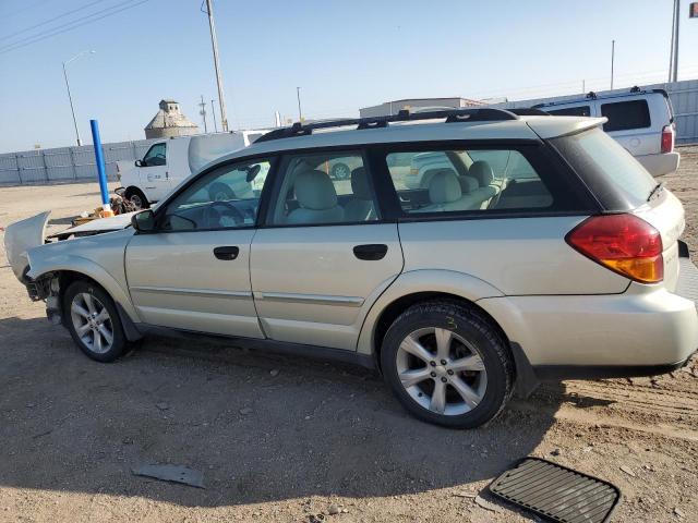 4S4BP61CX67328375 - 2006 SUBARU LEGACY OUTBACK 2.5I BEIGE photo 2