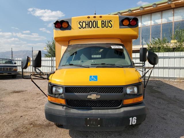 1GB3G2BGXD1184351 - 2013 CHEVROLET EXPRESS G3 YELLOW photo 5