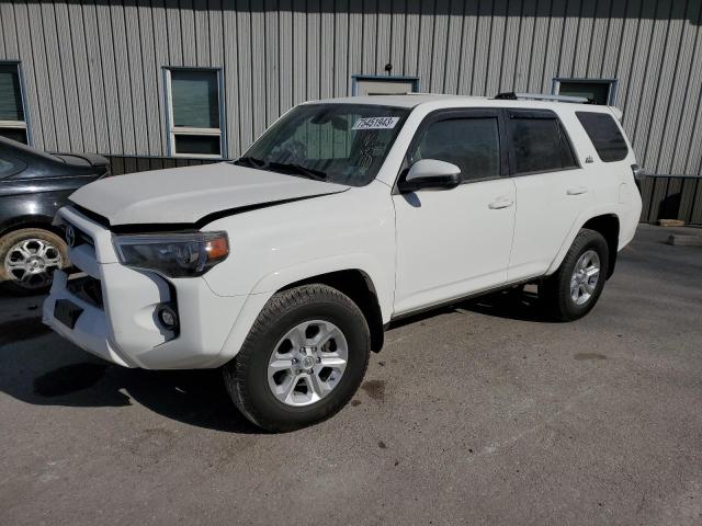 JTEMU5JR9M5906796 - 2021 TOYOTA 4RUNNER SR5/SR5 PREMIUM თეთრი ფოტო 1